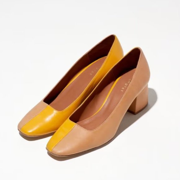 Maguire Shoes Shoes - Maguire Lillo Deserto (two tone) heels in camel and golden yellow size 36